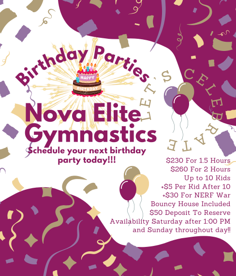 Nove Elite Birthday Guide